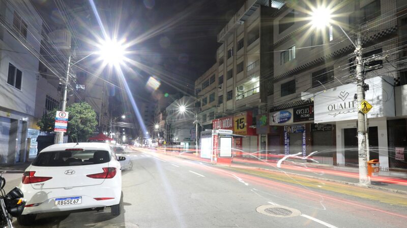 Mais de 12 mil luminárias foram substituídas por LED em Cariacica