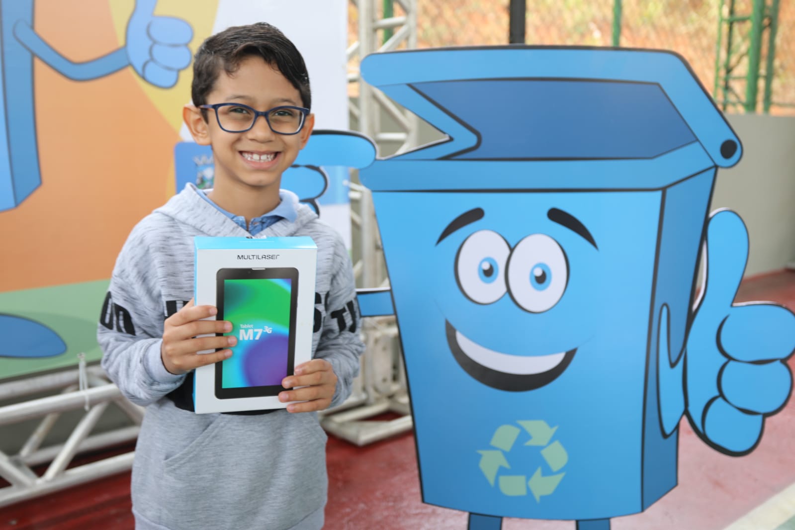 Nome sugerido para a mascote da coleta seletiva de Cariacica é escolhido por alunos