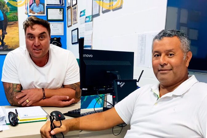 César Lucas e o Secretário Aranda anunciam melhorias para Cariacica