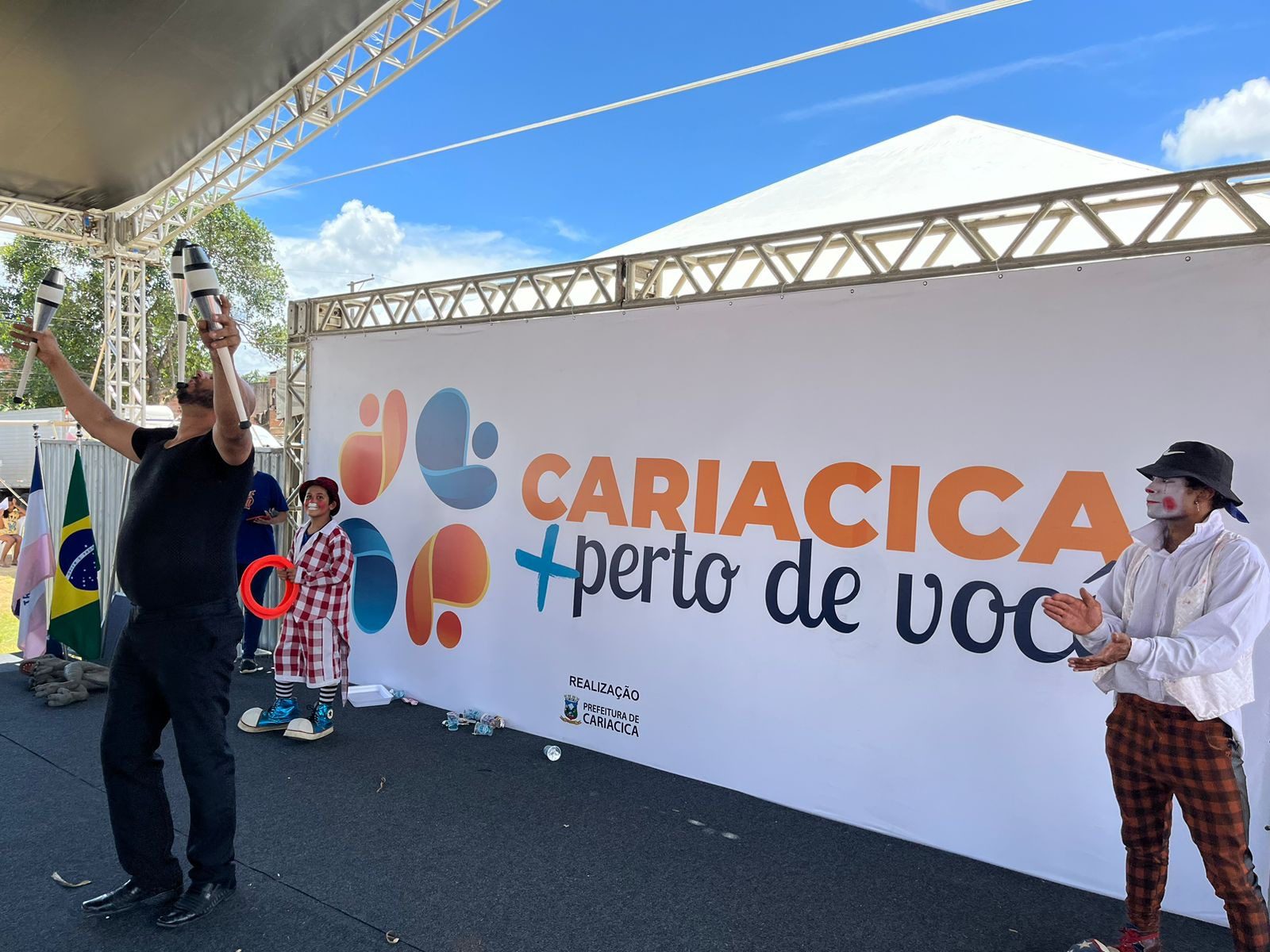 Oitava edição do Cariacica + Perto de Você lotou o campo do Apollo em Flexal II