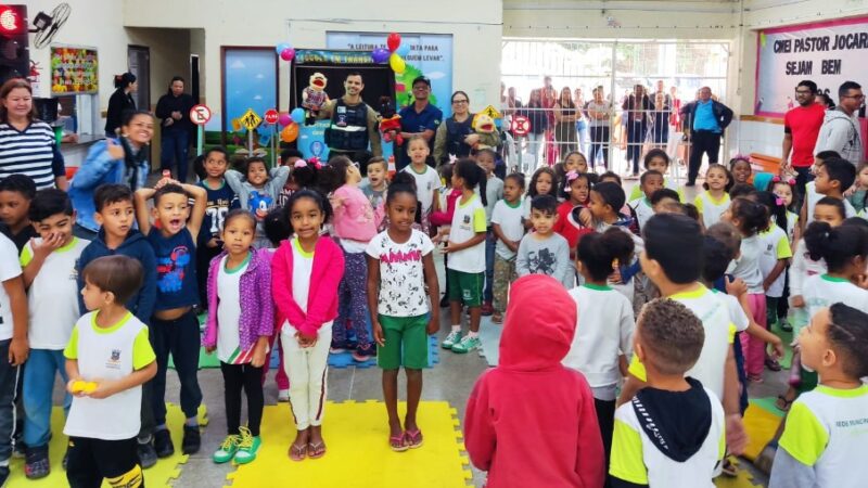 Palestras educativas em escolas de Cariacica são realizadas pela Gerência de Trânsito