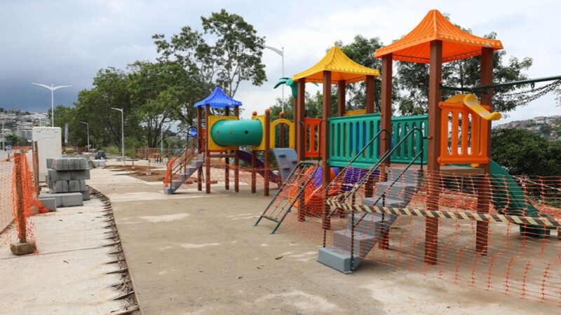 Parquinho infantil será destaque na Nova Orla de Cariacica