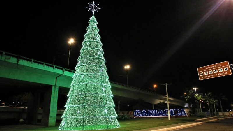 Natal Luz 2023: Cariacica brilha com decoração festiva por toda a cidade