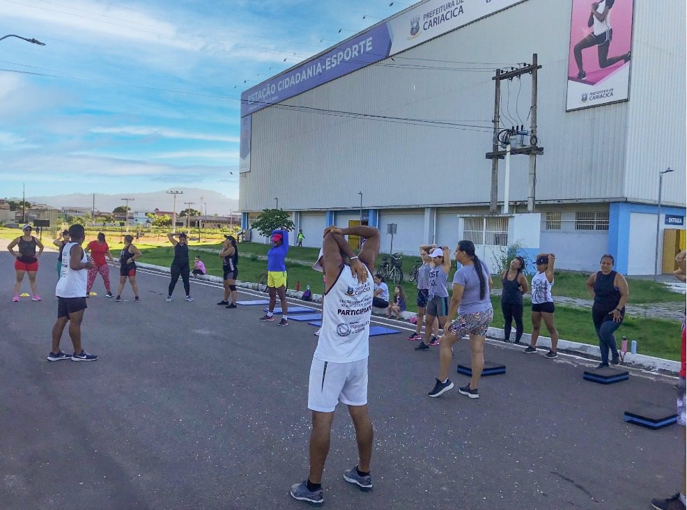 Circuitos esportivos gratuitos agitam as manhãs da Estação Cidadania-Esporte