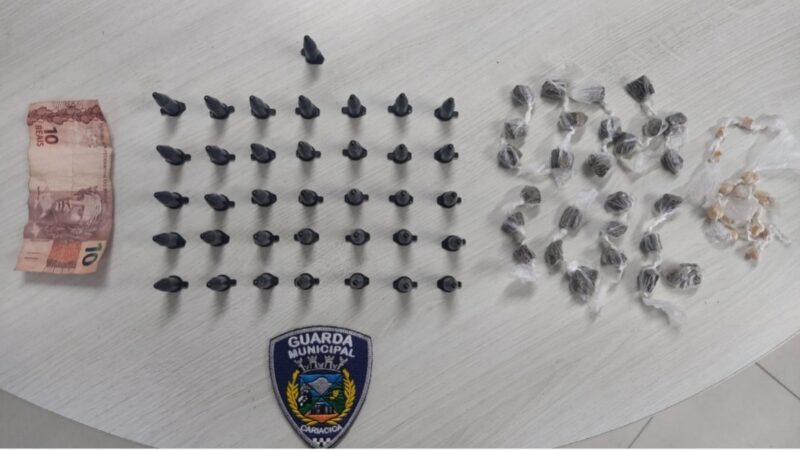 Guarda Municipal de Cariacica prende homem por tráfico de drogas com ajuda do videomonitoramento