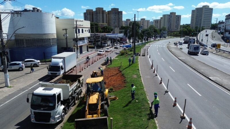Viaduto na Avenida Mário Gurgel: semáforo é modificado para reduzir retenção de trânsito