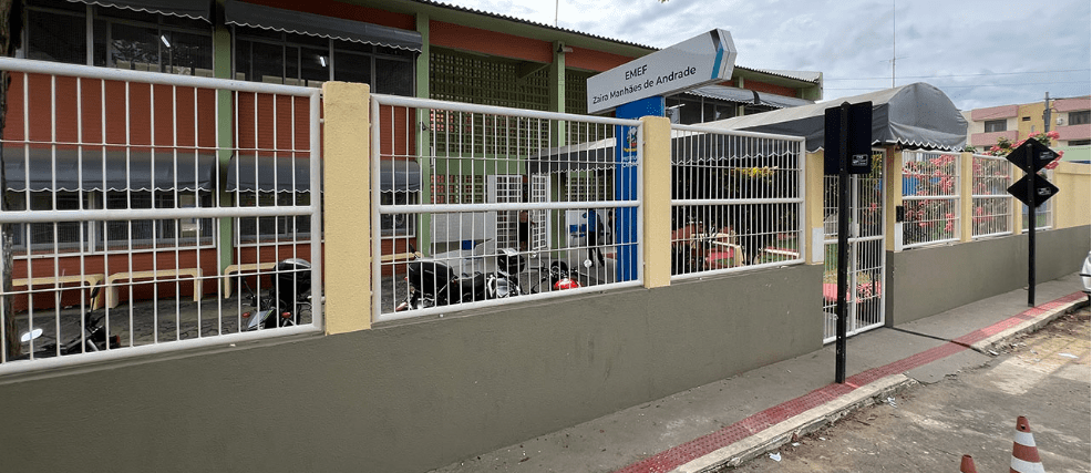 EMEF Zaíra Manhães, em Nova Rosa da Penha, vai ganhar nova quadra