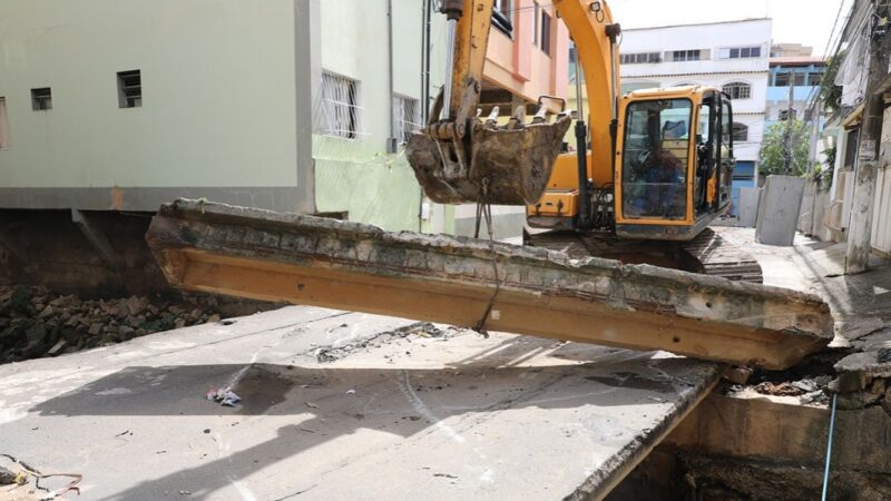 Prefeitura inicia construção de nova ponte em Campo Grande