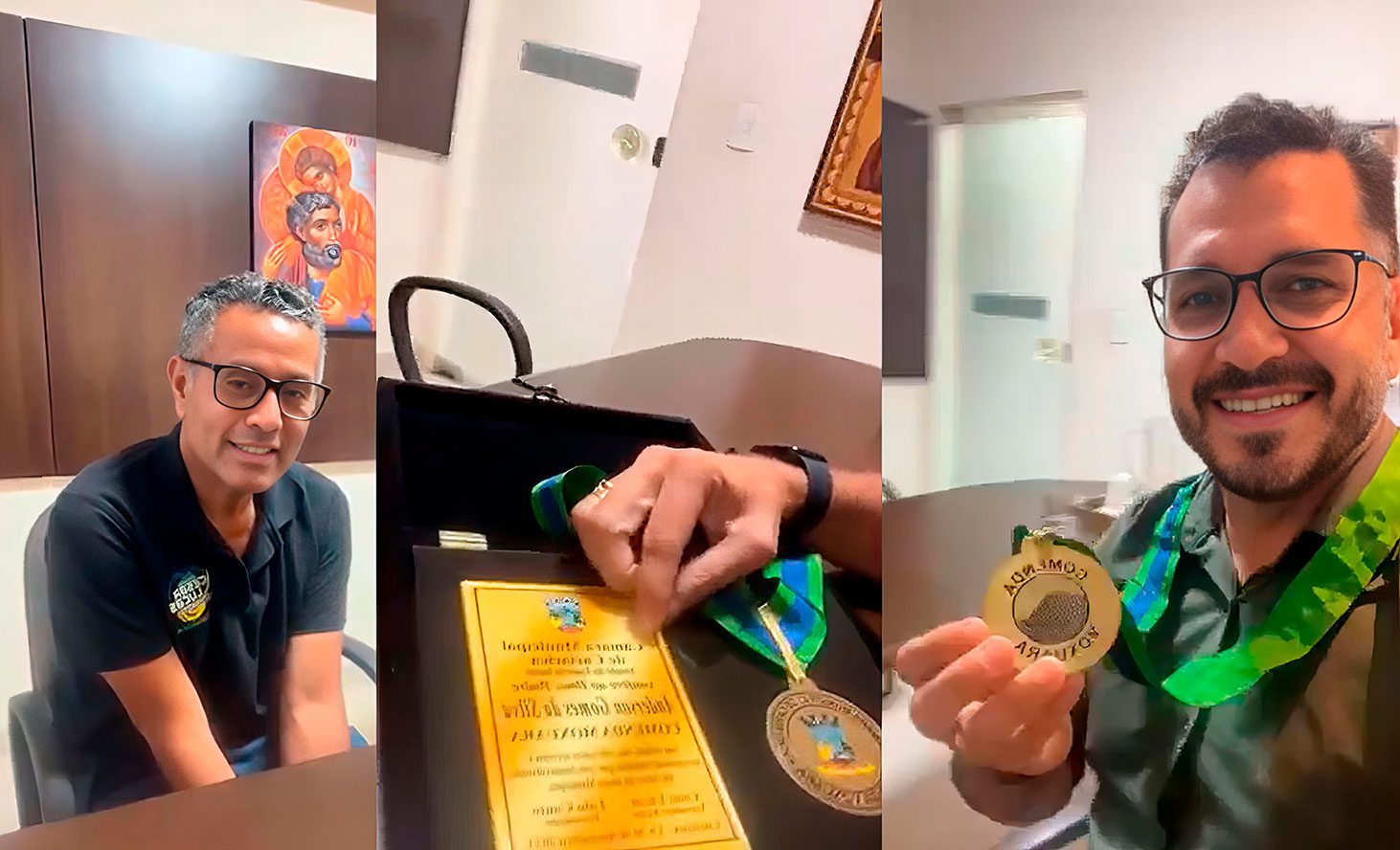 Celebrando o Compromisso Humanitário: Padre Anderson Gomes da Silva Recebe a Comenda Moxuara