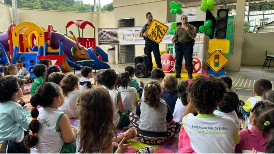 Escolas e empresas já podem se inscrever para receber apresentações sobre conscientização no trânsito