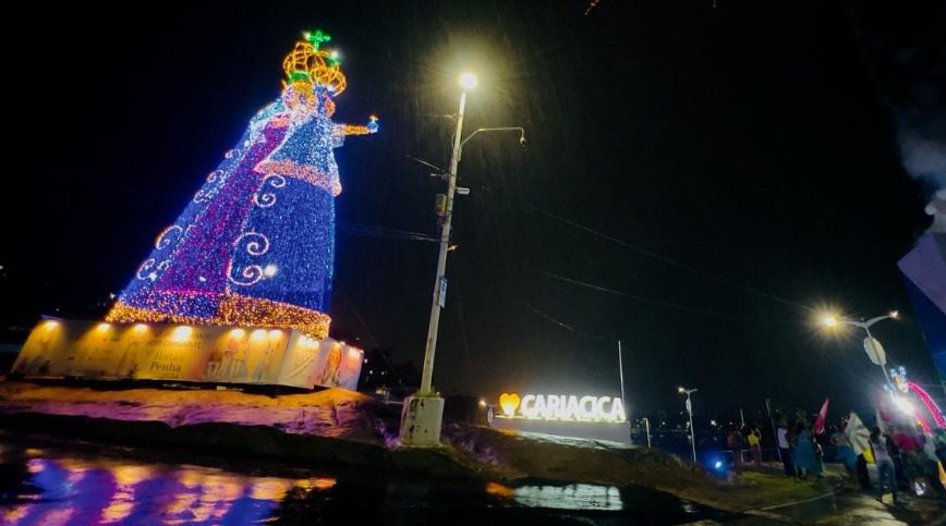 Exposição de Nossa Senhora Iluminada permanecerá em Cariacica até o dia 8 próximo