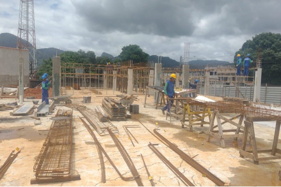 Obras seguem a todo vapor nas escolas da rede municipal