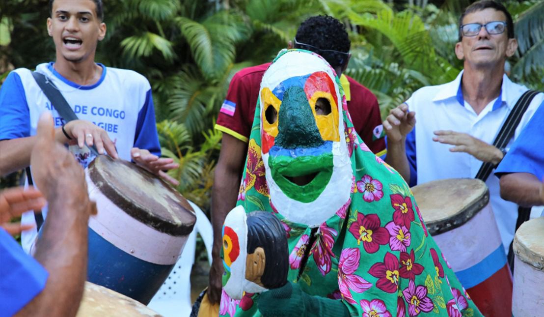 Festa tradicional! Carnaval de Congo de Máscaras de Roda D’Água será em 28 de abril