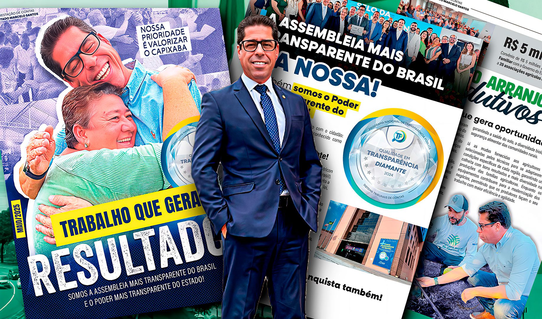 Capixabas já podem acessar a revista digital de prestação de contas do deputado Marcelo Santos