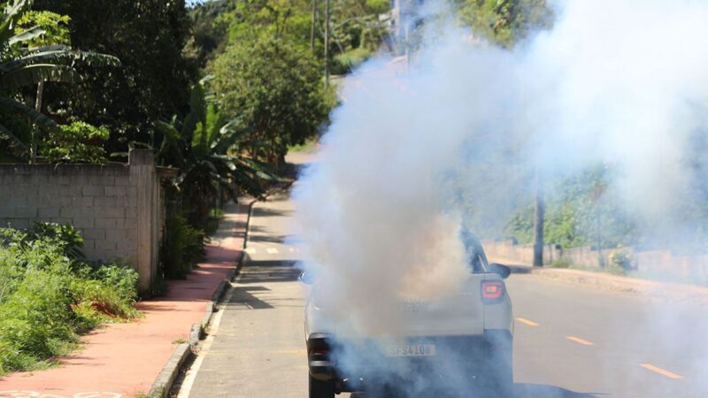 Saúde divulga itinerário do fumacê para reforçar combate à dengue