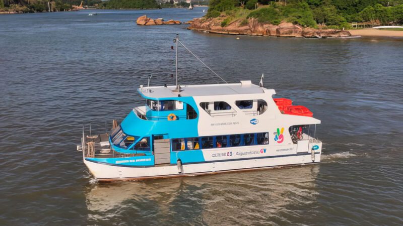 Casagrande anuncia nova embarcação no Aquaviário e serviço deve atender ainda mais capixabas