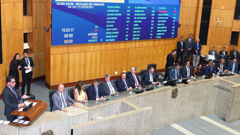 Parlamentares retomam atividades na Assembleia Legislativa nesta segunda (2)