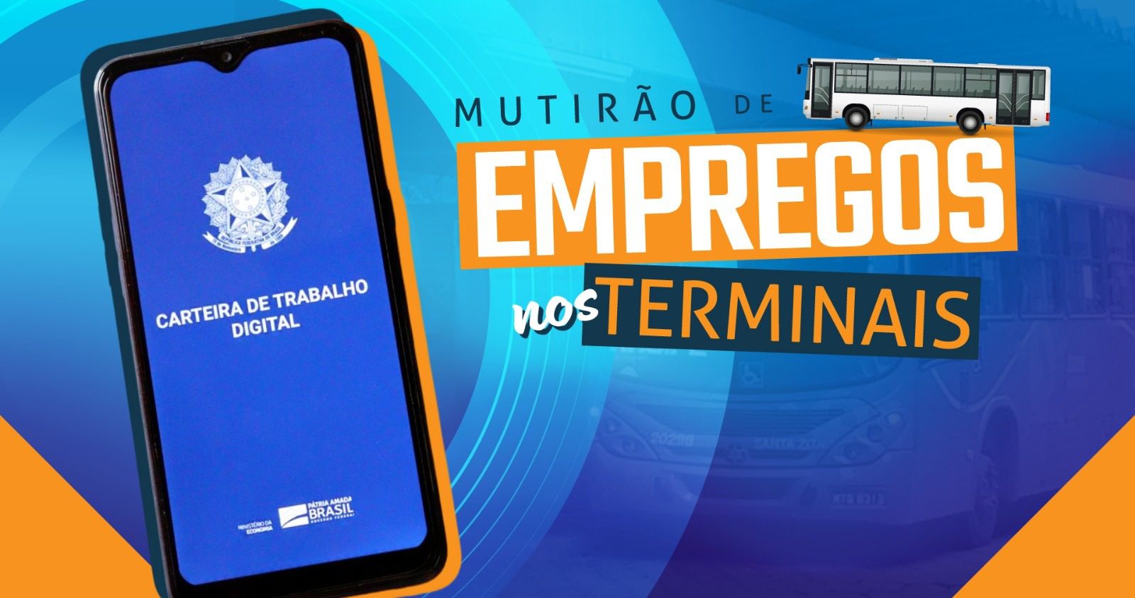 Mutirão de Emprego disponibiliza 1,4 mil vagas no Terminal de Jardim América nesta terça (24)
