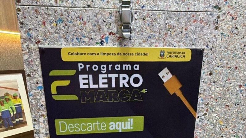 Cariacica avança na coleta sustentável de eletrodomésticos e eletrônicos