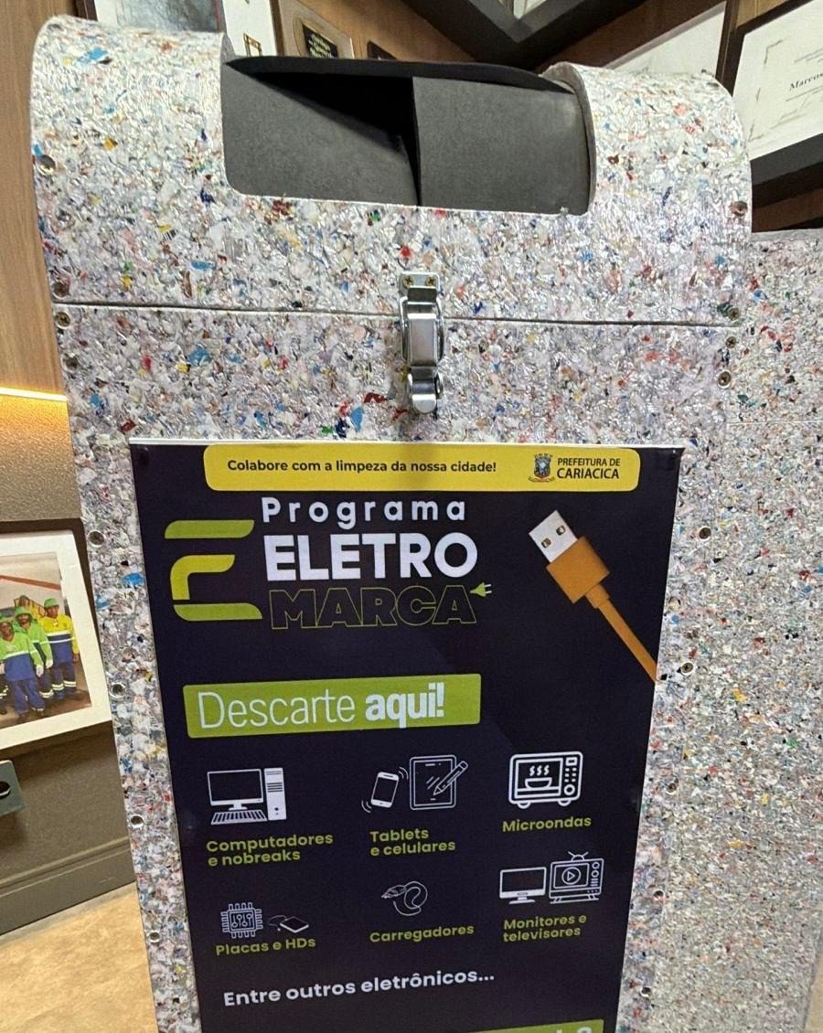 Cariacica avança na coleta sustentável de eletrodomésticos e eletrônicos