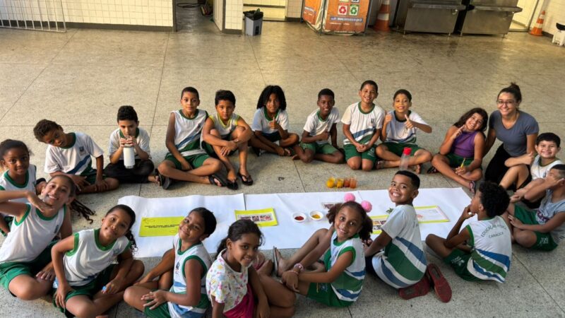 Grafismo e natureza conectam alunos às tradições afro-indígenas em Cariacica