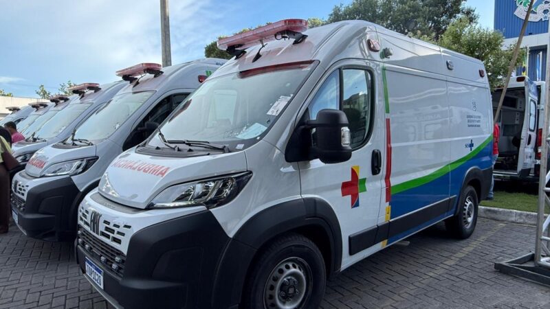 Cariacica ganha reforço na saúde com nova ambulância entregue pelo Estado