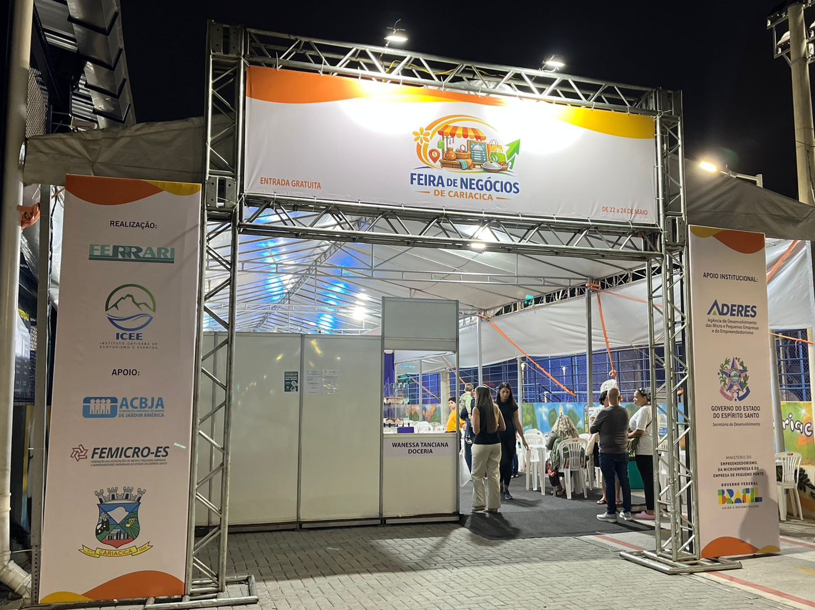 Feira de Negócios no Complexo Esportivo reúne música, gastronomia e atrações até domingo (24)