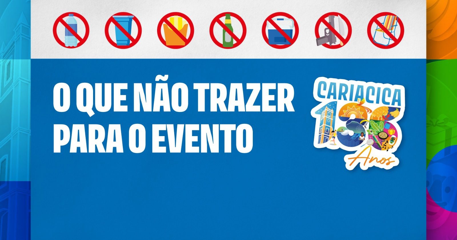 Festa de 136 anos de Cariacica terá restrições; veja o que não será permitido