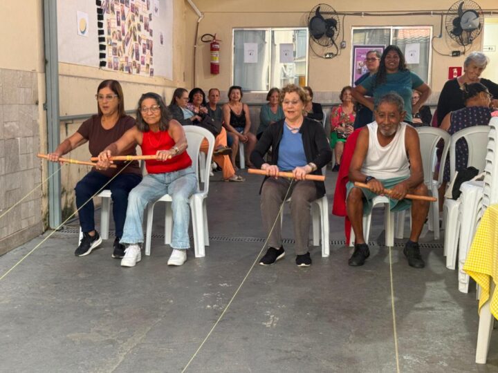 Colônia de férias promove lazer e bem-estar para pessoas idosas nos CCPIs de Cariacica