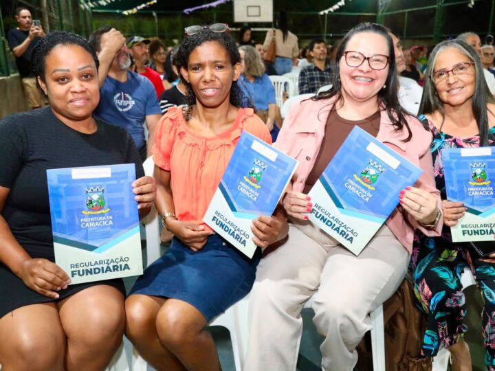 Regularização fundiária beneficia 285 famílias com entrega de escrituras em Nova Esperança