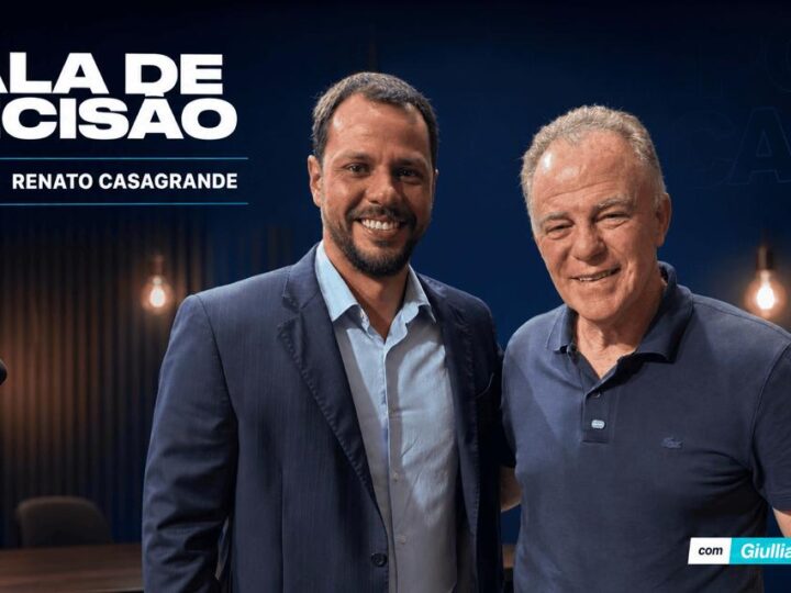 Renato Casagrande compartilha experiências e visão política no Sala de Decisão