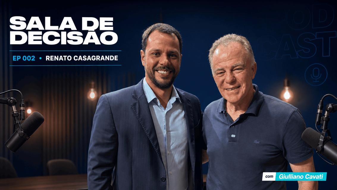 Renato Casagrande compartilha experiências e visão política no Sala de Decisão