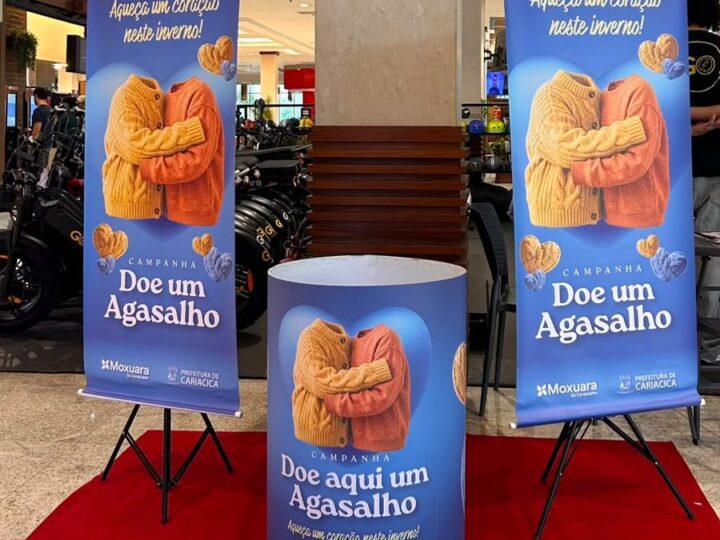 Campanha do Agasalho 2026 amplia arrecadação com ponto de coleta no Shopping Moxuara