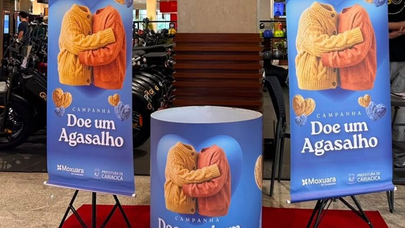 Campanha do Agasalho 2026 amplia arrecadação com ponto de coleta no Shopping Moxuara