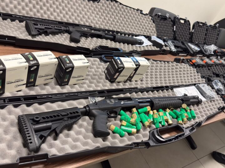 Segurança pública de Cariacica ganha reforço com 50 armas e 13 mil munições