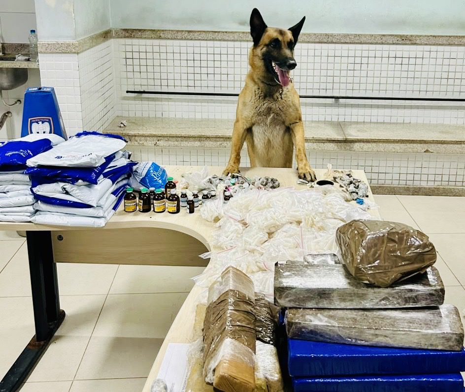 Operação em Itaquari termina com apreensão de mais de 21 quilos de cocaína