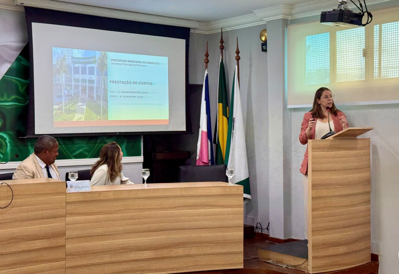 Cariacica apresenta relatório fiscal do segundo quadrimestre de 2026