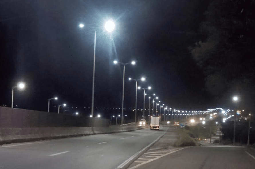 Secretaria de Serviços vai instalar 523 luminárias de LED na Rodovia do Contorno