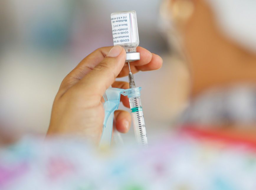 Secretaria de Saúde disponibiliza mais 7 mil vagas para vacina contra Covid-19 nesta sexta (11)