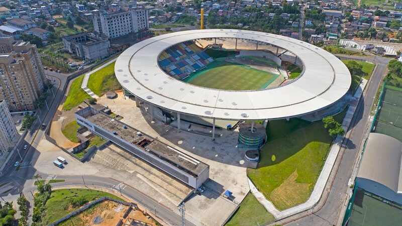 Estádio Estadual Kleber Andrade recebe jogos no fim de semana