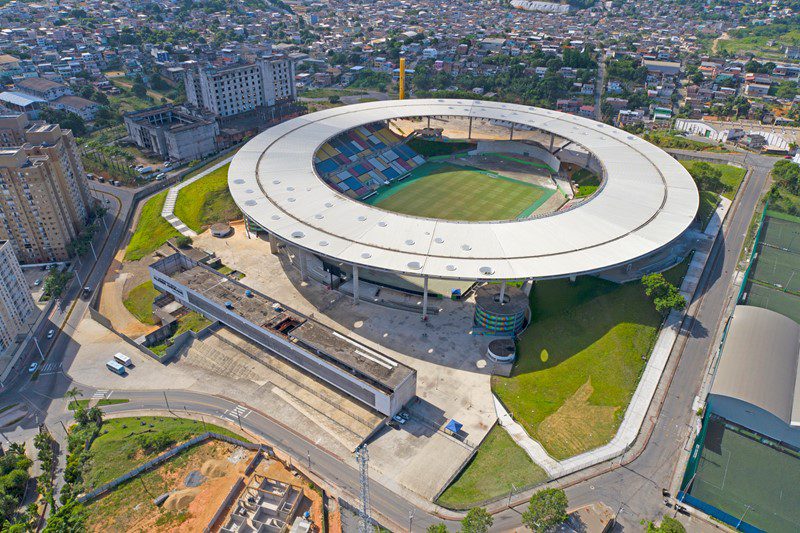 Estádio Estadual Kleber Andrade recebe jogos no fim de semana