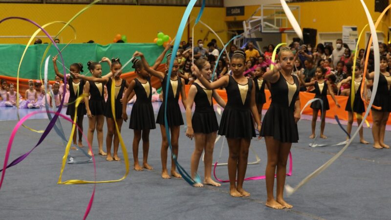 Ginástica Rítmica e Dança: Secretaria de Esporte e Lazer encerra festival com muita festa e alegria