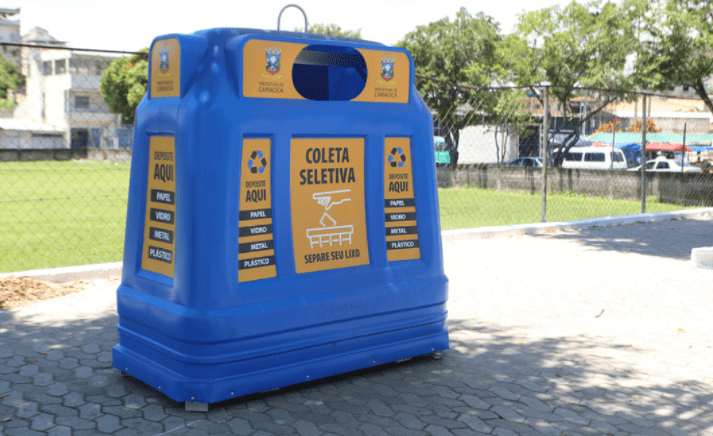 Ecoposto |  Material reciclável recolhido é entregue nas associações de catadores