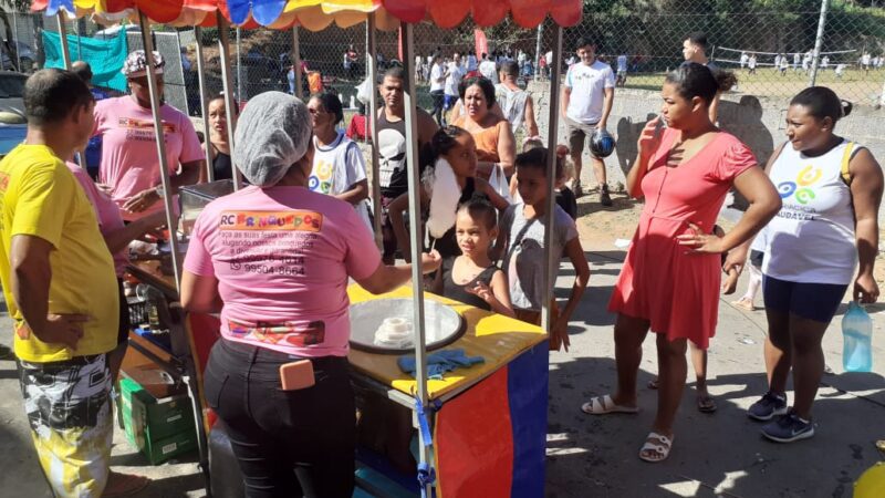 Campo de Bandeirantes foi palco de lazer e diversão no fim de semana