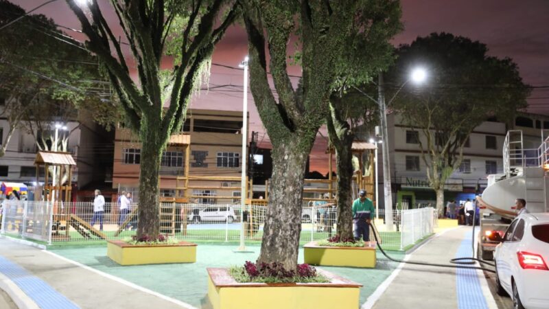 Campo Grande ganha praça revitalizada e moderna