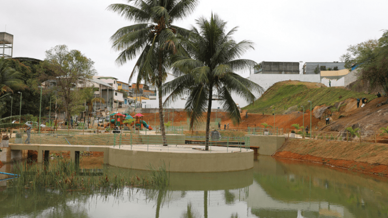 Novo parque com lago e academia será inaugurado amanhã (23) em Jardim América