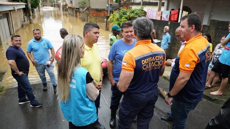 Prefeito determina 24 horas de prontidão para atender a população de Cariacica.