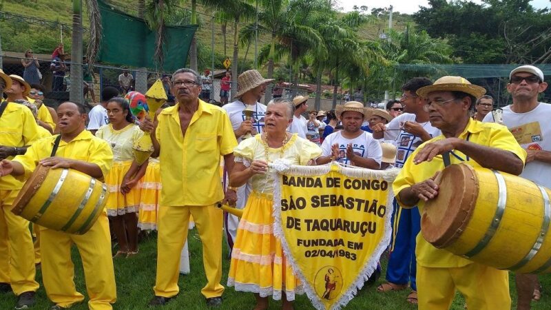 Banda de Congo São Sebastião de Taquaruçu se apresenta em Roda D’Água no próximo sábado (14)