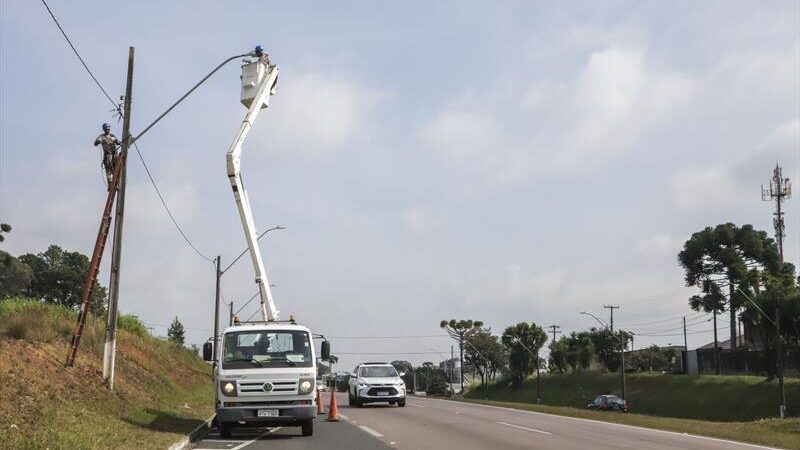 Trecho da Rodovia do Contorno recebe iluminação com lâmpadas de LED