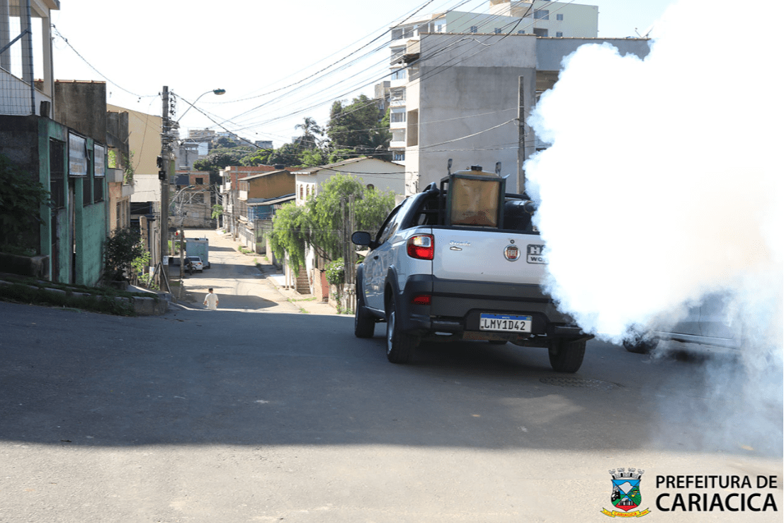 Carro fumacê passa por 15 bairros nesta semana